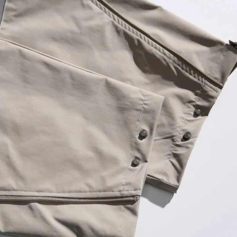 Retro Color Block Crock Pants-7