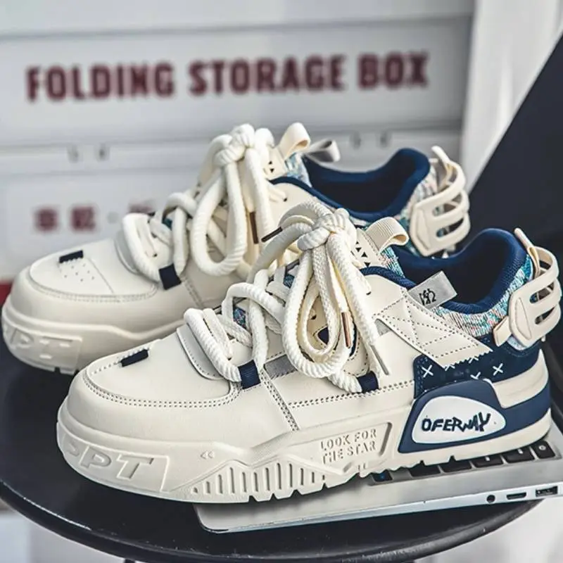 Casual Sports Trendy Thick Soled Sneakers-7
