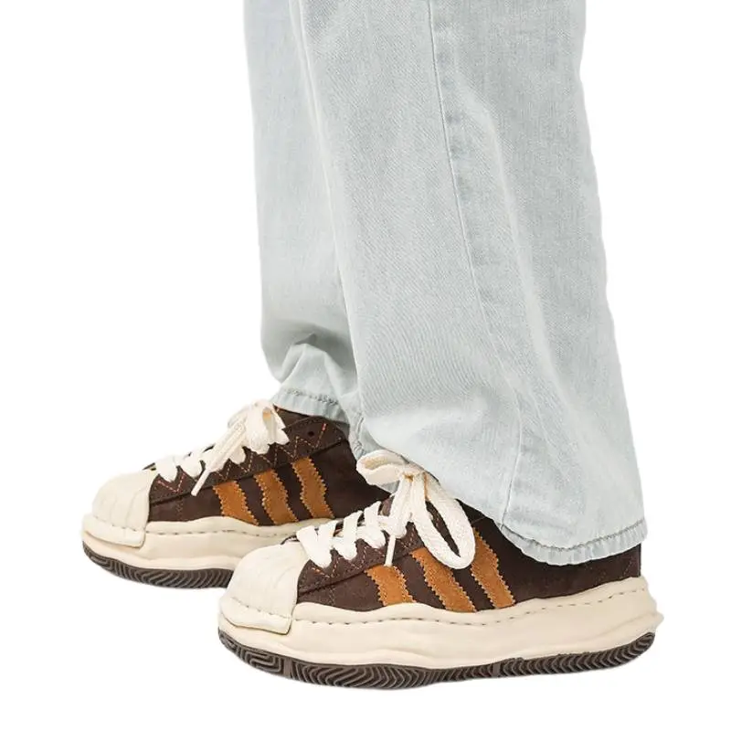 Trendy Thick Bottom Dissolving Sneakers-1