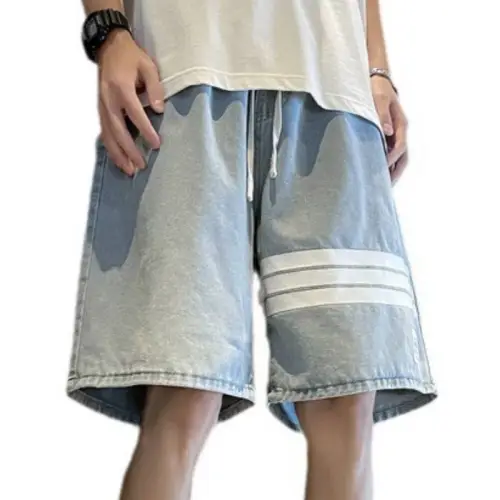 Casual Five-Point Denim Shorts