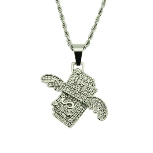 Angel Wings Pendant Necklace