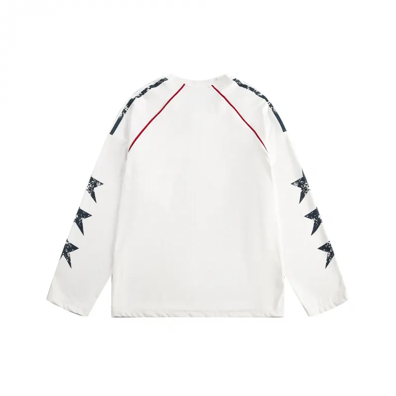 Star Letter Printed Loose Sweatshirt-1