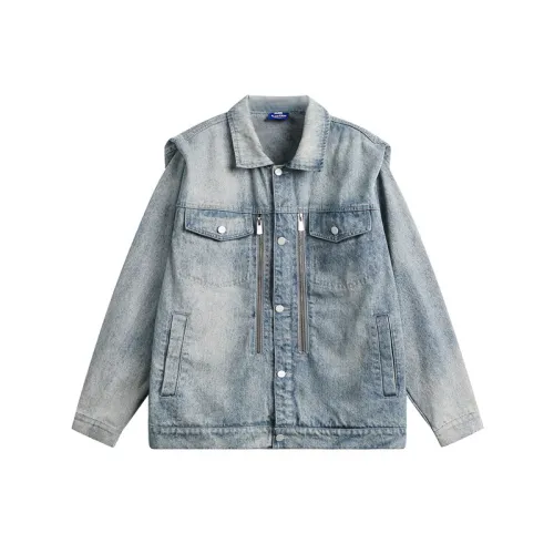 Spring Dressed Washed Denim Jacket