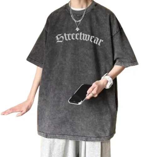 Hip-Hop Loose Half-Sleeved T-Shirt