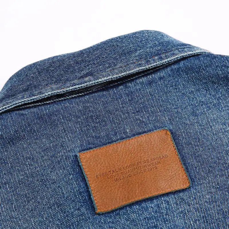 Denim Loose Fashion Retro Jacket-4