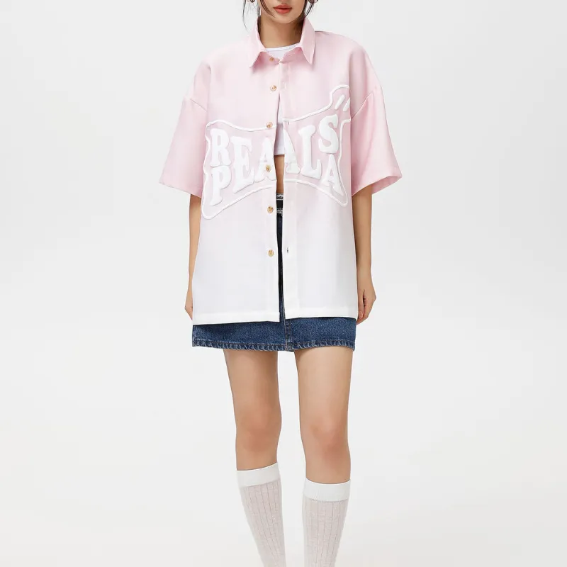 Loose Sports Versatile Short Sleeved Shirt-4