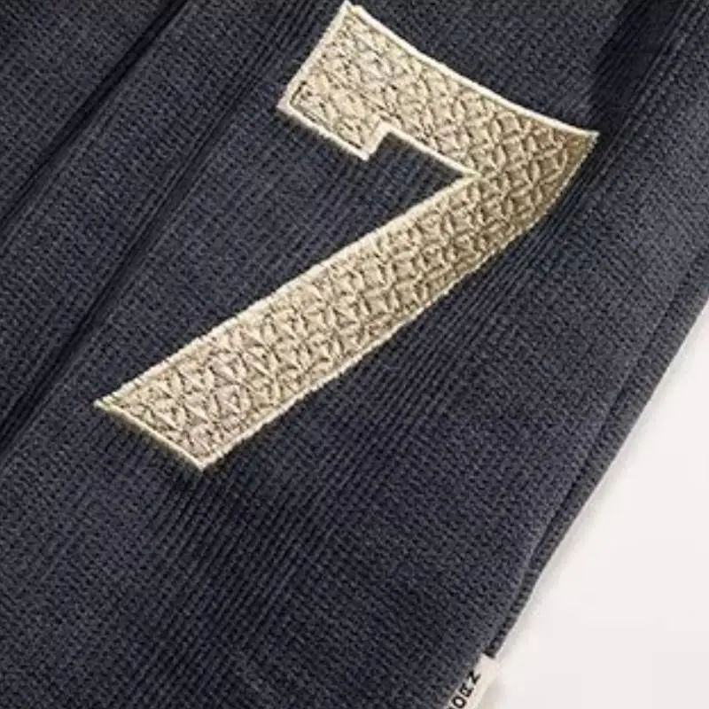 Trendy Casual Sports Knit Sweatpants-5