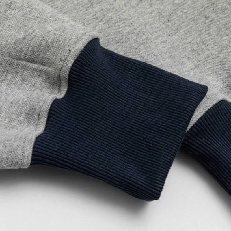Color Blocked Printed Knitted Crewneck Sweatshirt-3