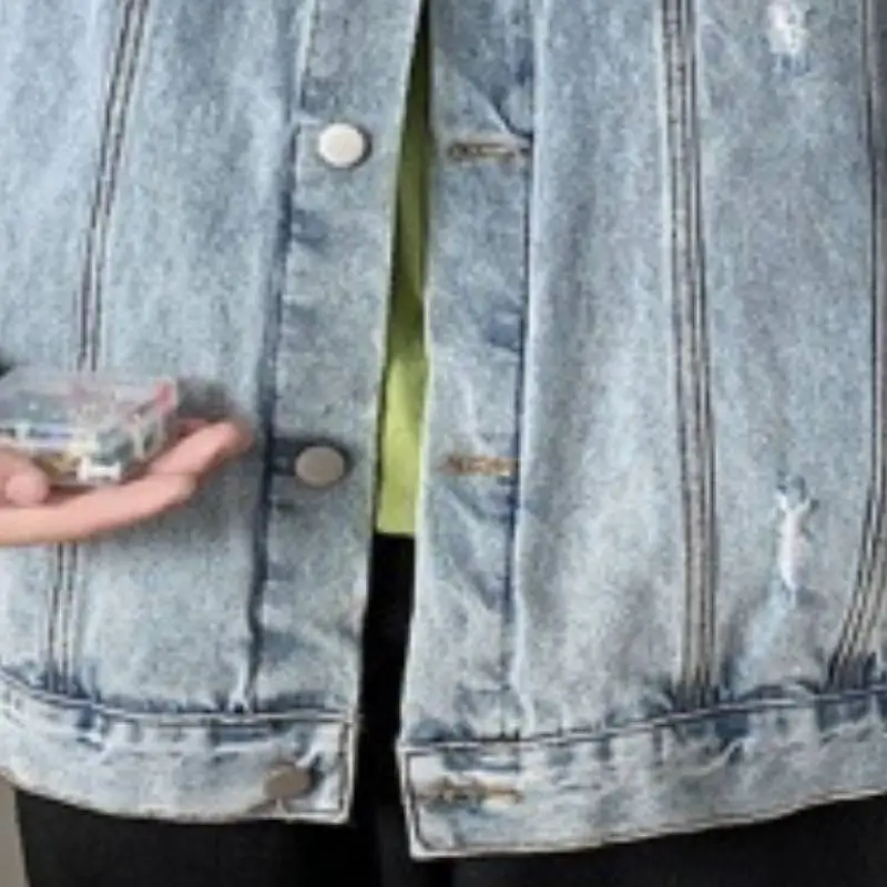 Loose Handsome Retro Denim Jacket-2