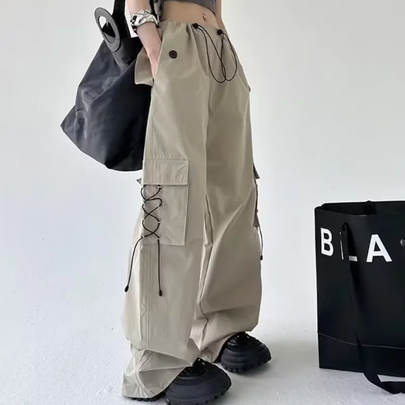 Casual Fashion Straps Pants-3