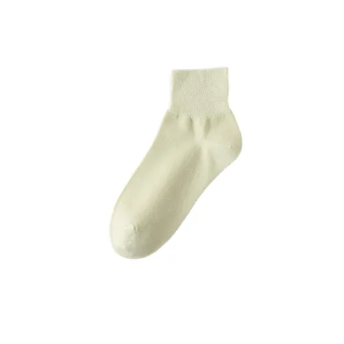 Casual Plain Mid-Calf Sock