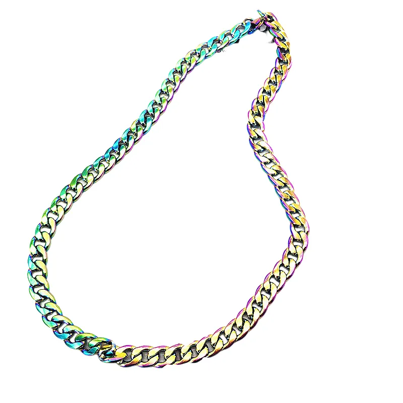 Hip Hop Colorful Nk Necklace-2