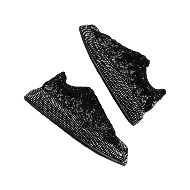 Full Diamond Thick Sole Torre Shoes-2