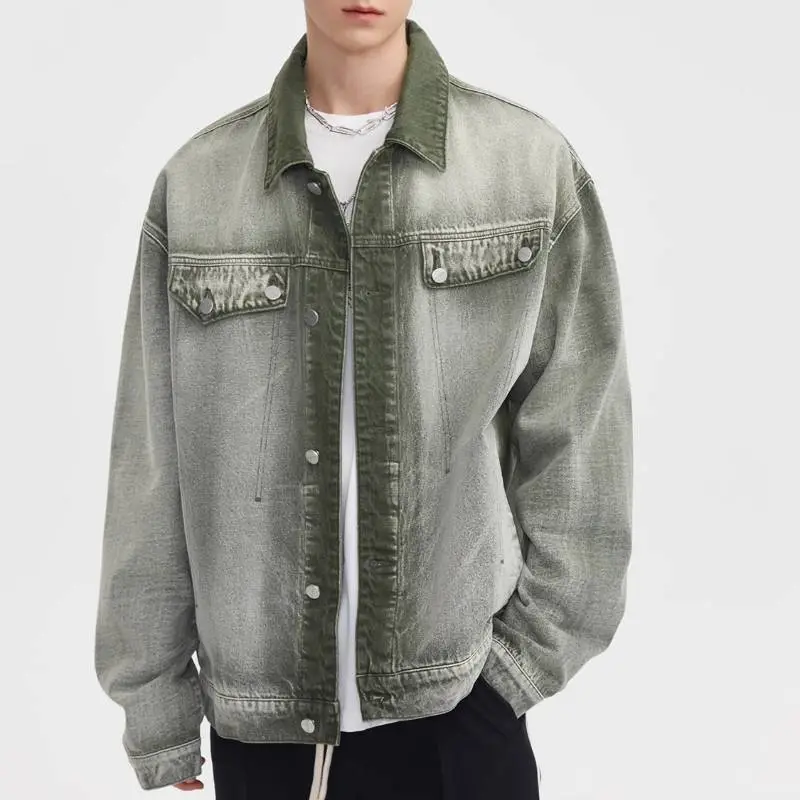 LILBETTER Vintage Washed Denim Jacket-2