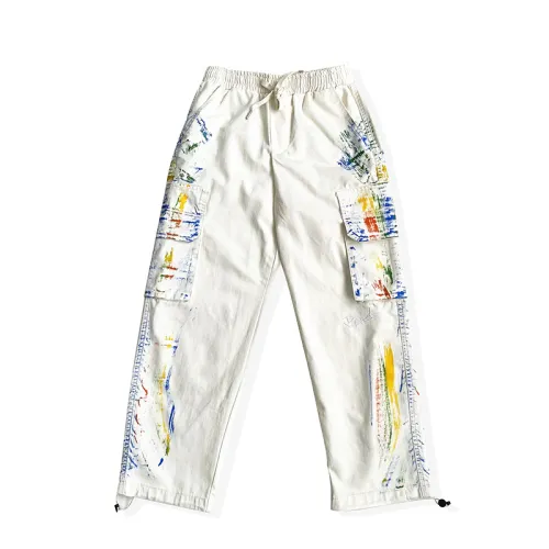 Casual Multi-Pocket Hip-Hop Cuffed Pants