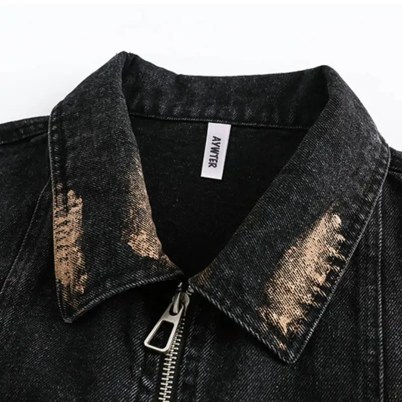 Black Denim Jacket-2