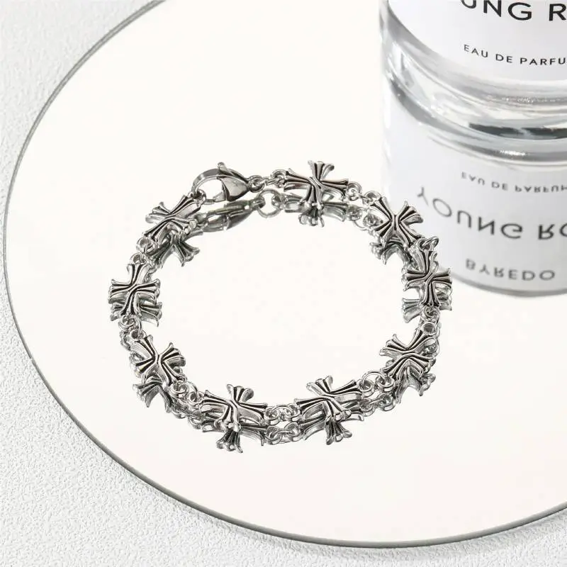 Hip Hop Cross Style Necklace Cubac-1