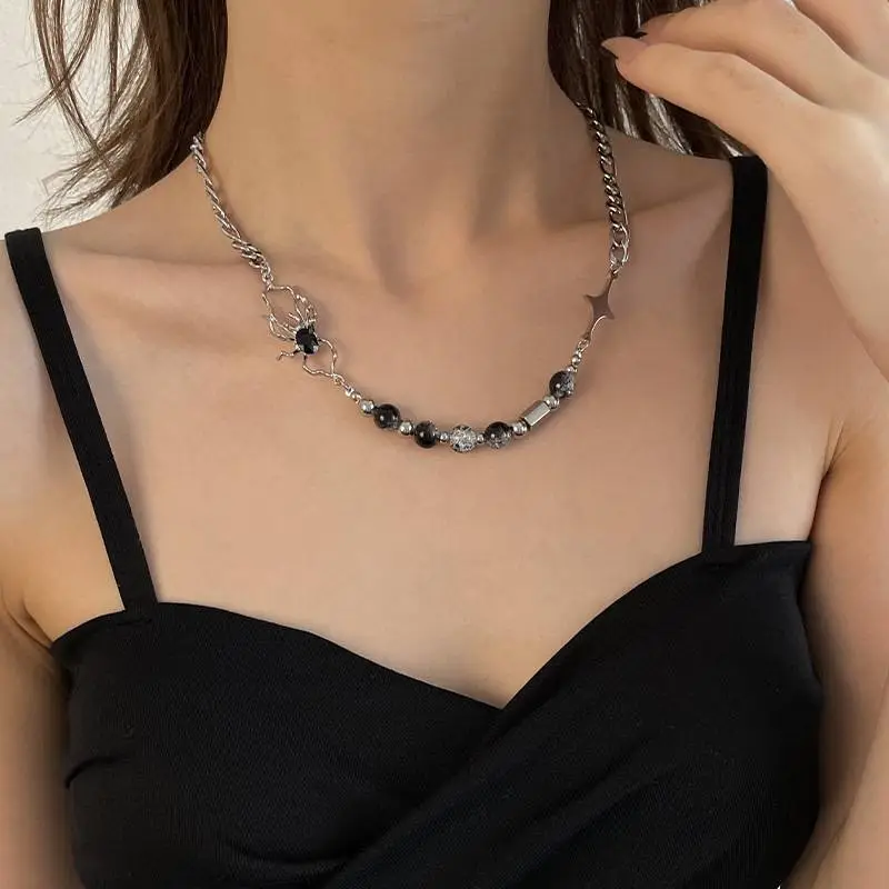 Spider Splicing Necklace-2