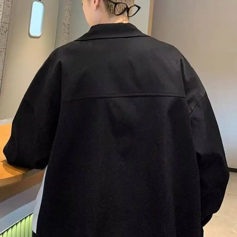 Contrast Color Stitching Jacket-5