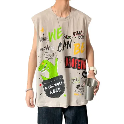 Loose Sleeveless Basketball Vest