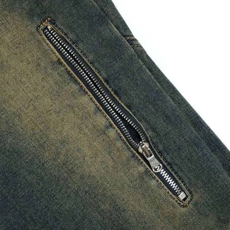 Trendy Loose Flared Jeans-2