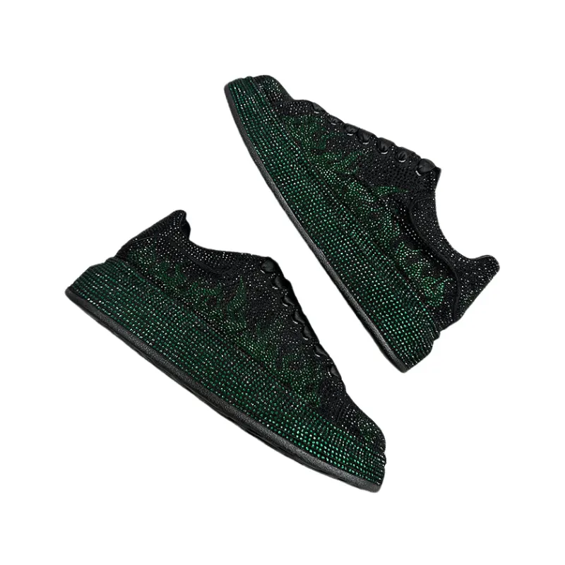 Full Diamond Thick Sole Torre Shoes-5