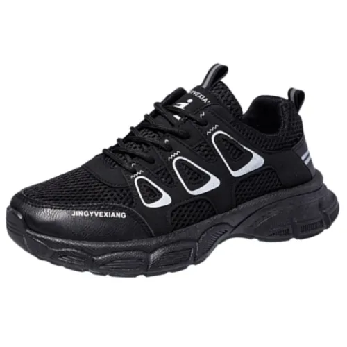 Hollow Mesh Thick Bottom Comfortable Sports Shoes