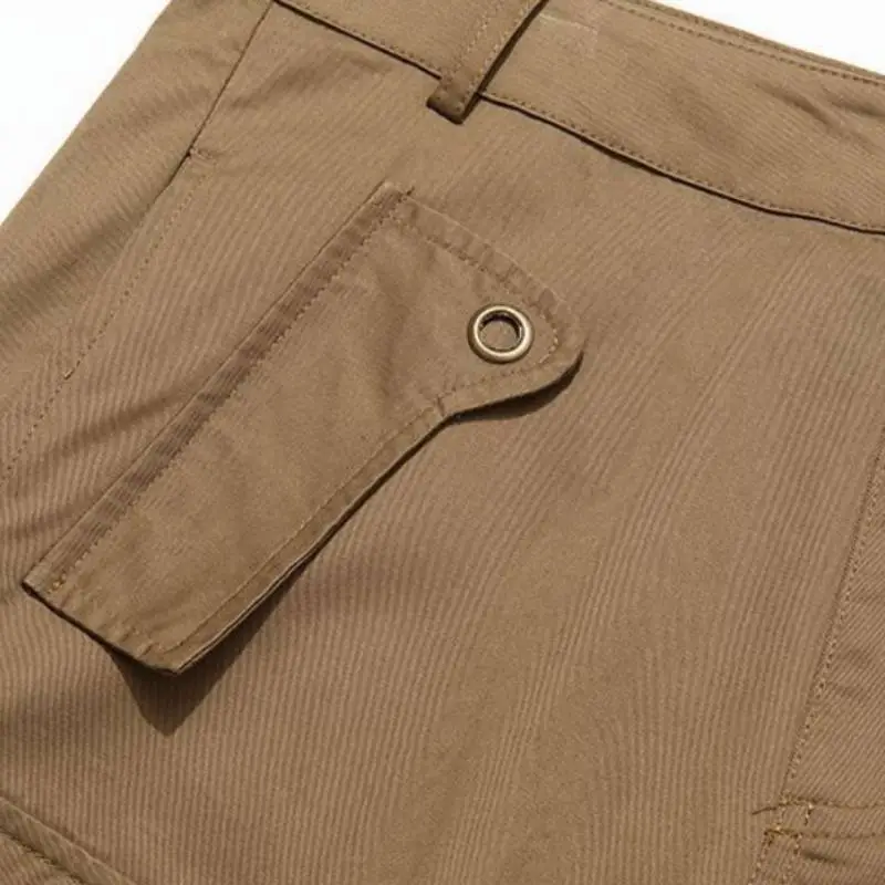 New style High Street Casual Niche Three dimensional Large Pocket Pants-2