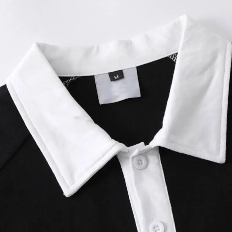 Trendy Polo Collar T Shirt-2
