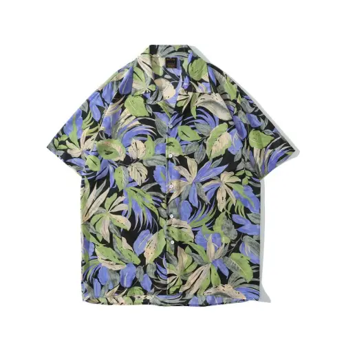 Flower Loose Breathable Beach Short-sleeved Shirt