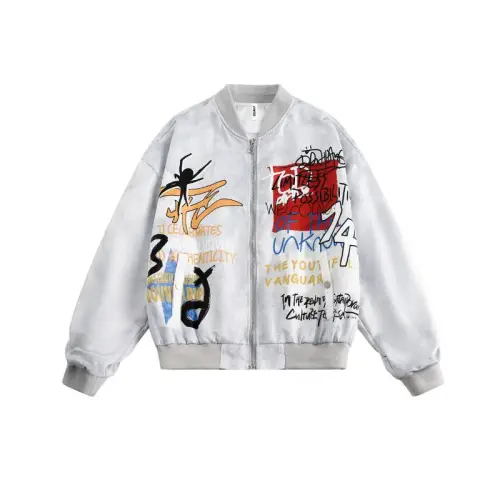 Fashion Graffiti Bomber Jacket