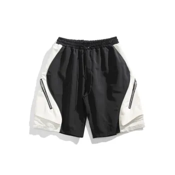 Loose Sports Stitching Shorts