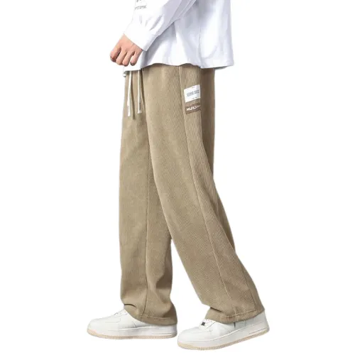 Brand Loose Drape Straight Pants