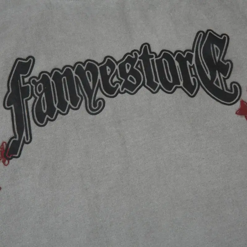 Street Letter Print Hip Hop Vest-4