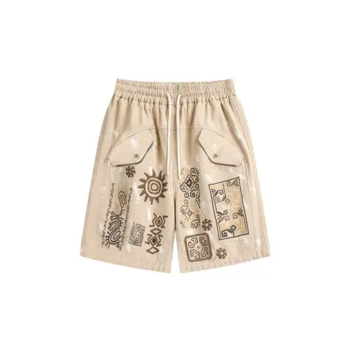 Graffiti Versatile Drawstring Sports Shorts