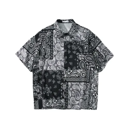 Cashew Flower Full Print Loose Shirt