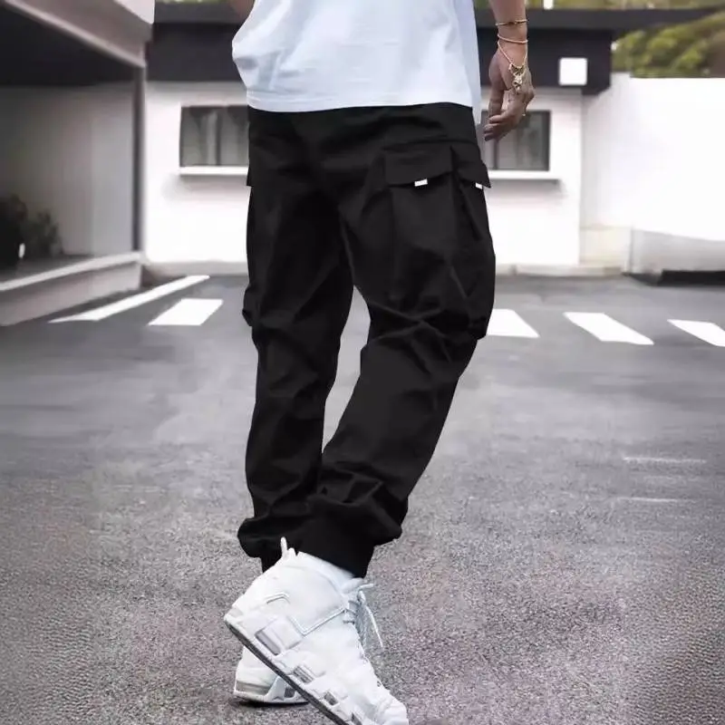 Casual Loose Cargo Pants-2