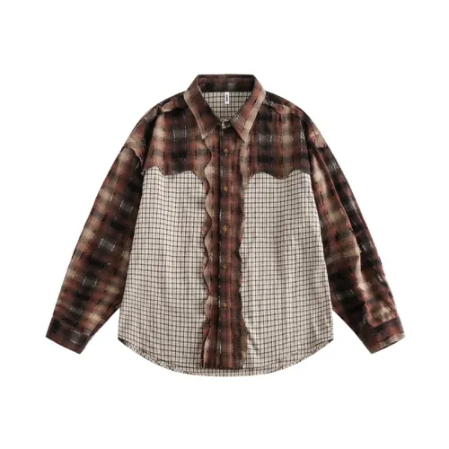 New Release Retro Street Creative Design Trendy Brand Loose Shirt