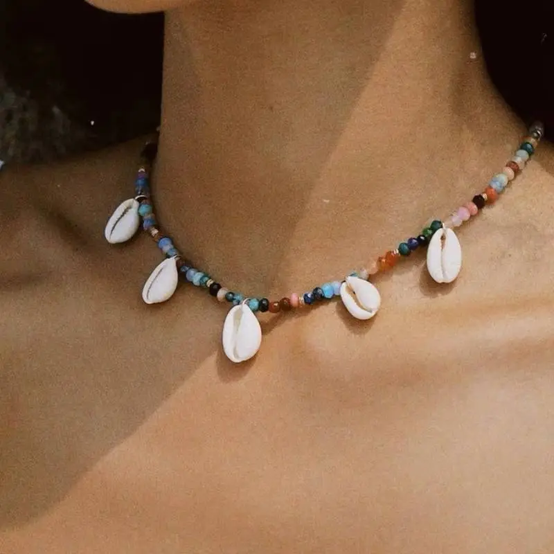 Natural Beaded Necklace-1