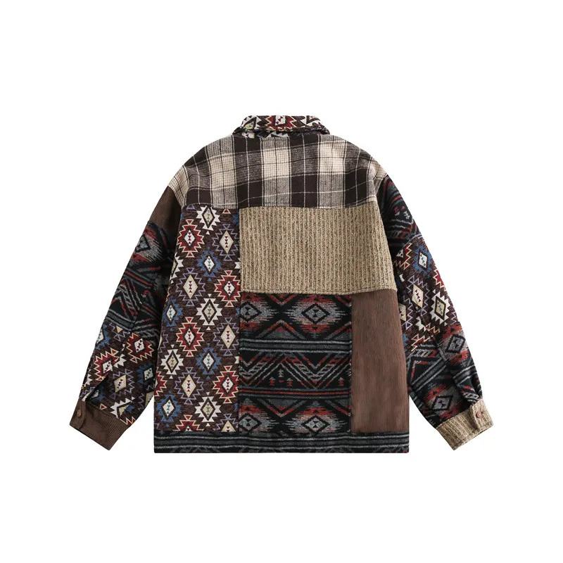 New Arrival Vintage Stitching Ethnic Style Jacket-1