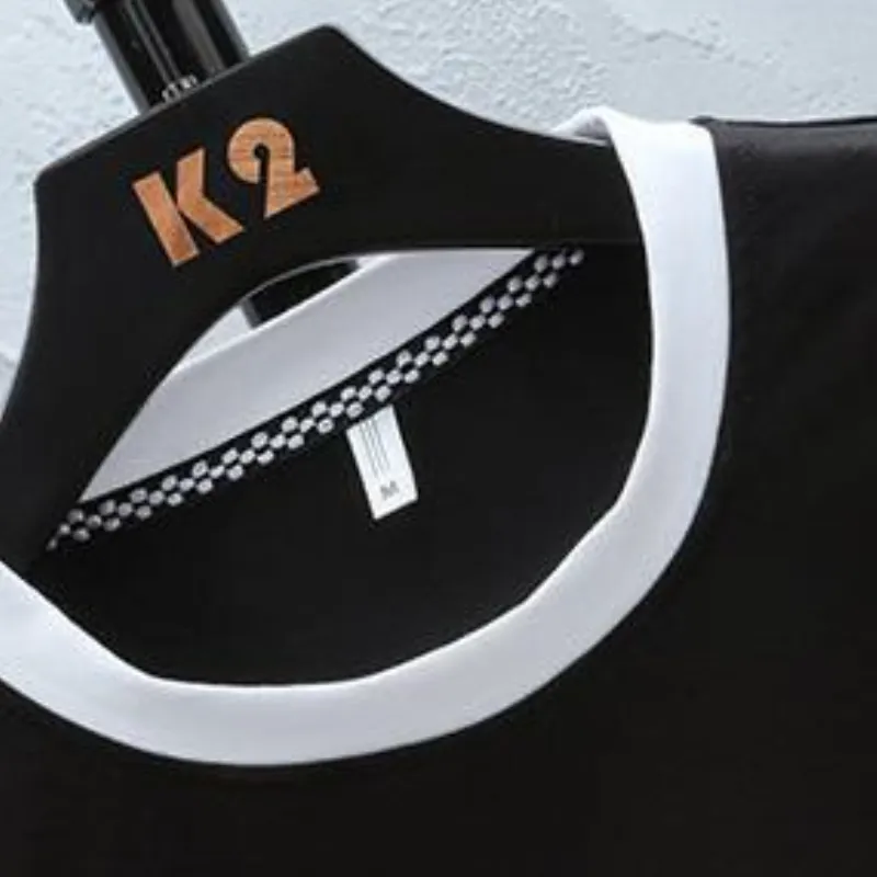 Trendy Short Sleeved Sports Suits-3