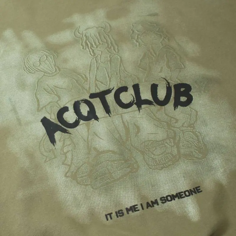 Retro Text Graffiti Print Hoodie-5