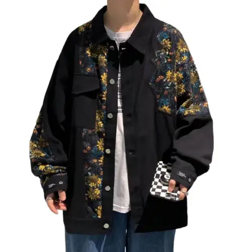 Oversize Patchwork Jacket