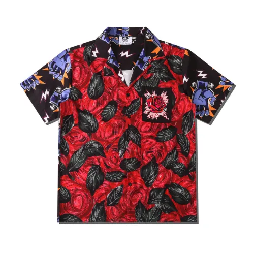 Digital Printing Casual Short Sleeve Shirt