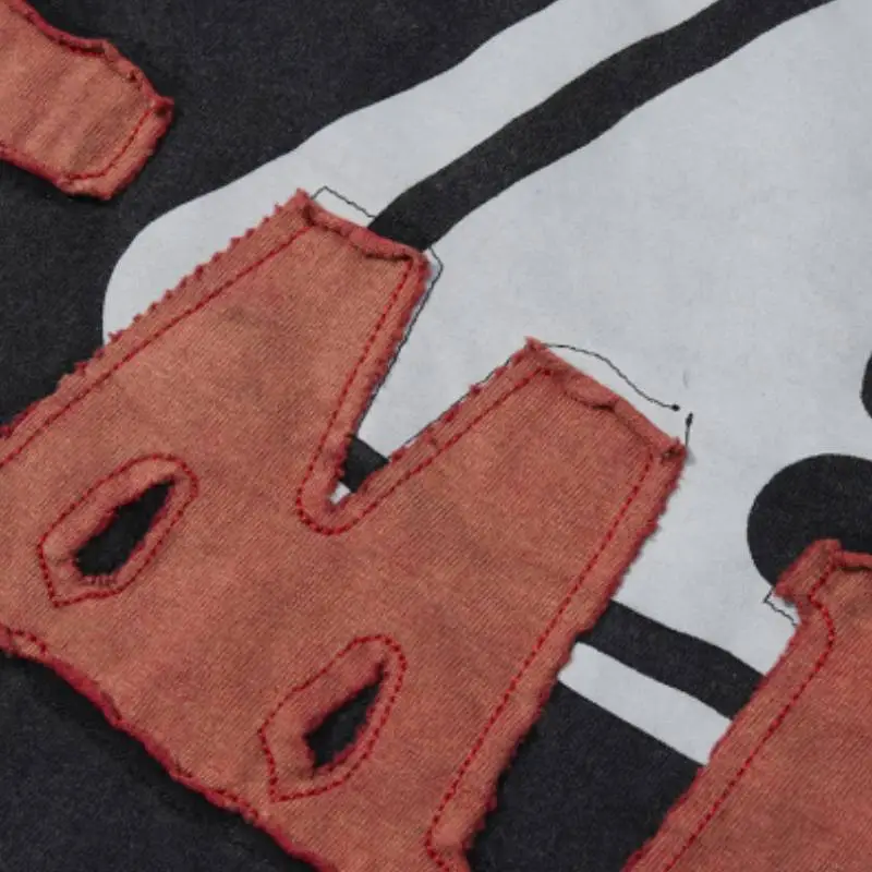 Retro Washed Half Sleeved T Shirt-3