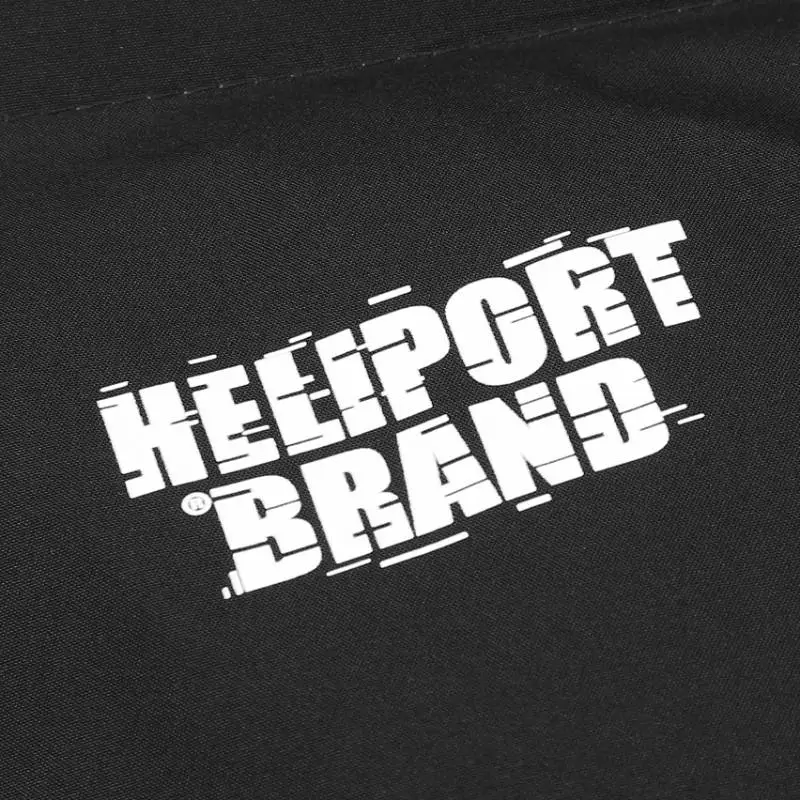 HELIPOET Apron Colorblock Sports Outdoor Windproof Detachable Loose Casual Hooded Cotton Coat-3