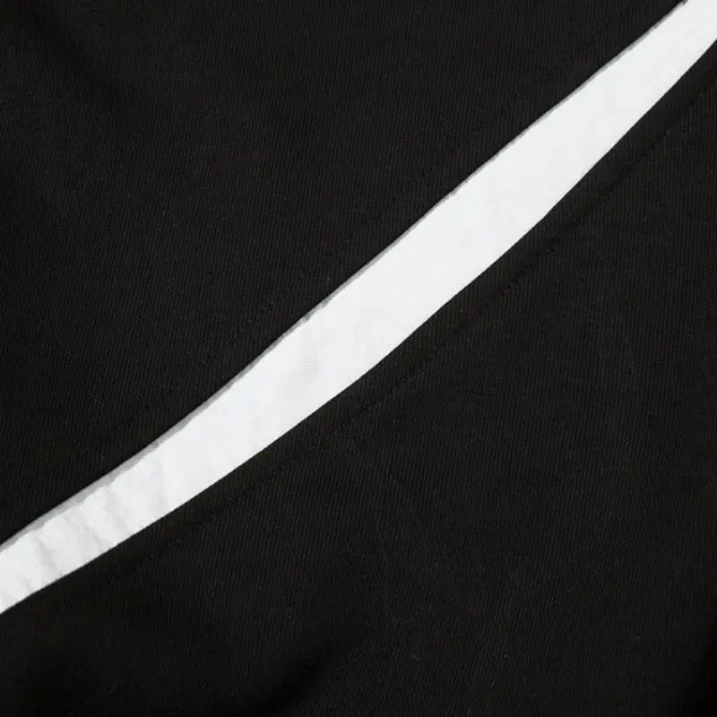 Fashionable Sopped Color Polo Collar Long sleeved Sweatshir-2