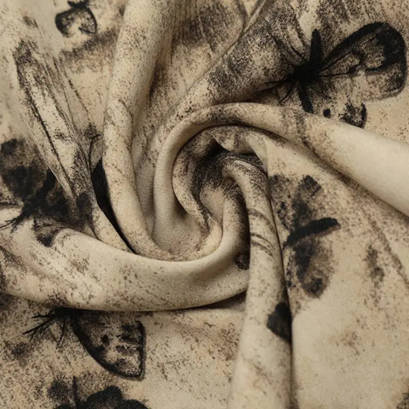 Simple Non ironing Full Print Floral Short sleeved Shirt-5