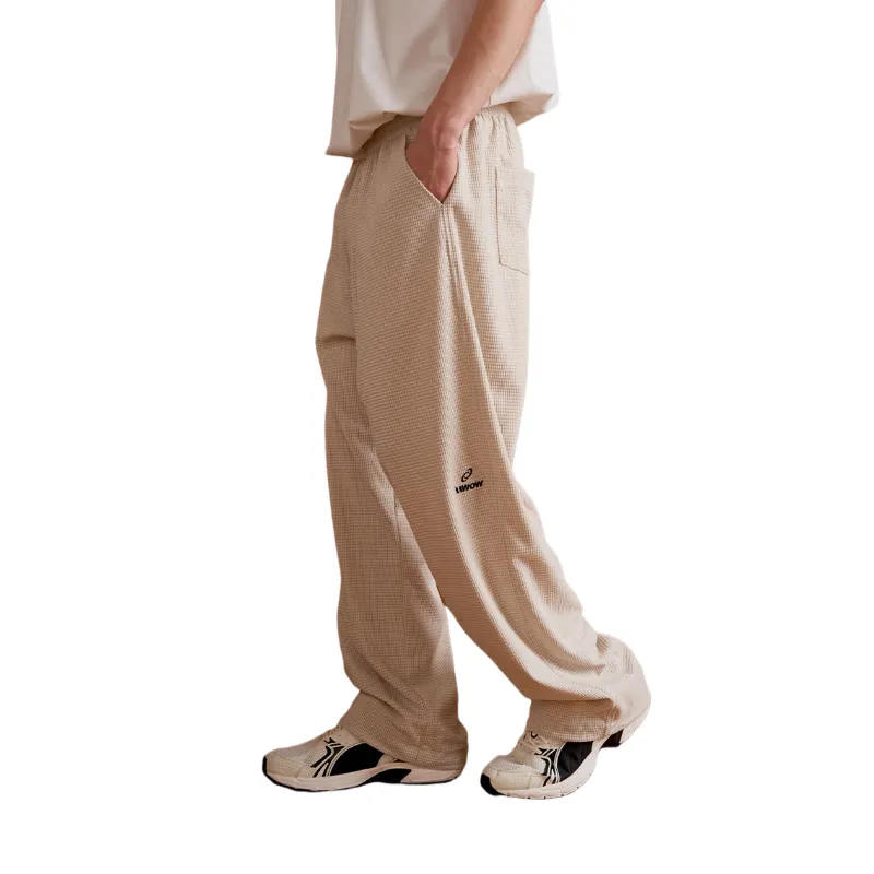 Solid Color High end Couple Casual Pants-3
