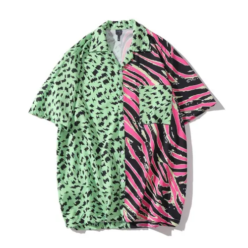 Trendy Versatile Beach Printed Short-Sleeved Shirt